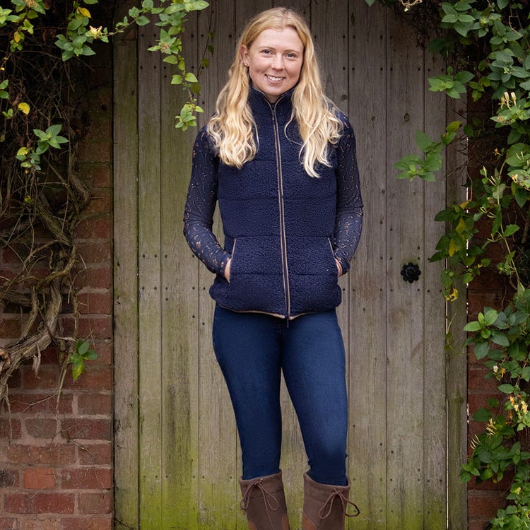 Hy Equestrian Elevate Style Denim Breeches image 4